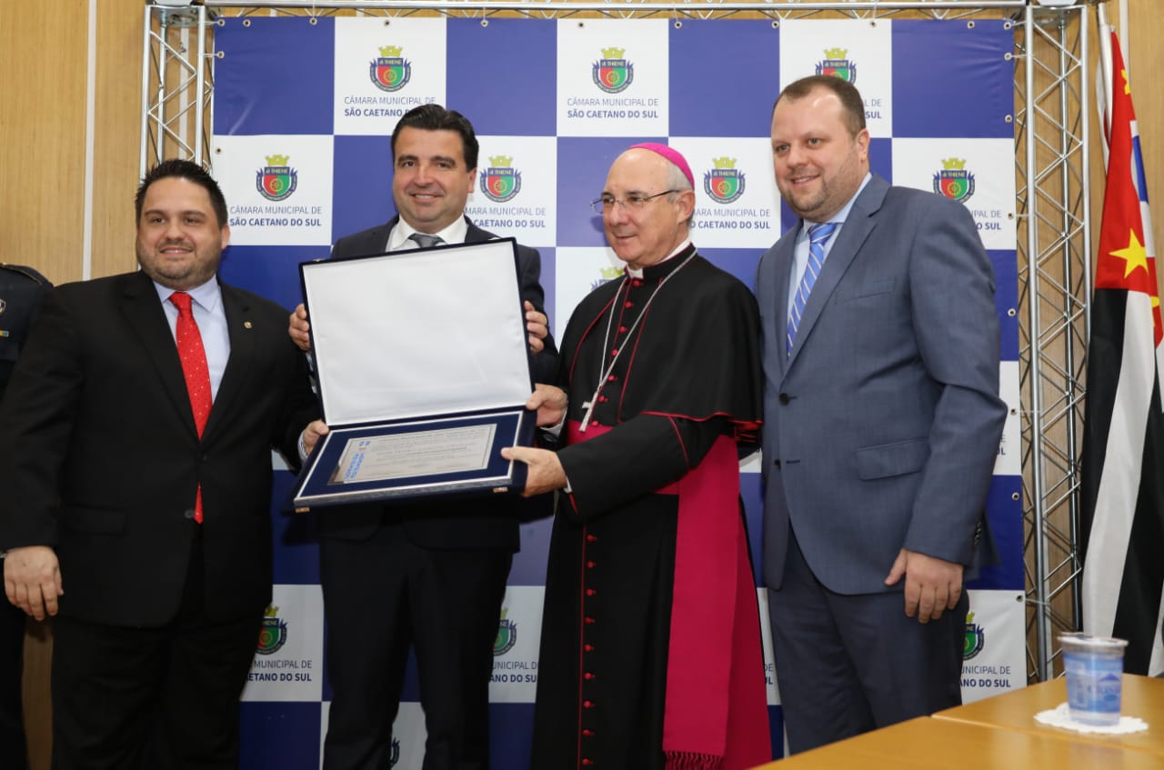 Título a Dom Pedro é sinal de gratidão de São Caetano à Igreja Católica